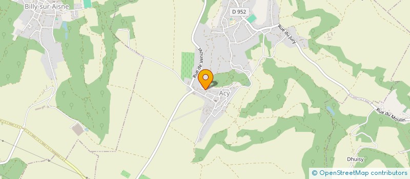 localisation de l'entreprise MONSIEUR DAMIEN BERNAL Y AMAYA  ACY