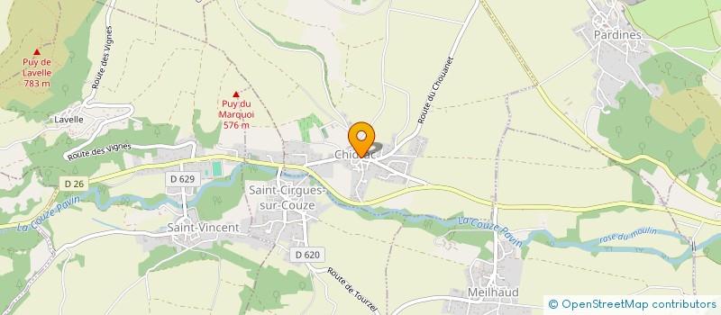 localisation de l'entreprise MONSIEUR DAMIEN BERNARDINO à CHIDRAC