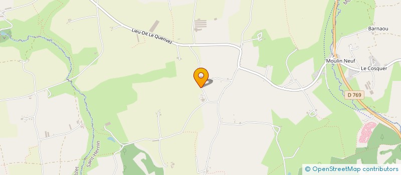 localisation de l'entreprise MONSIEUR DAMIEN BERTHELOT  SAINT-HERNIN