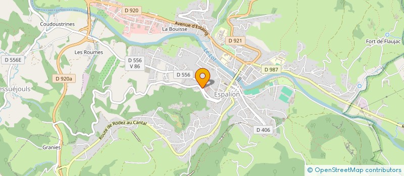 localisation de l'entreprise MONSIEUR DAMIEN BERTHIE  BESSUEJOULS