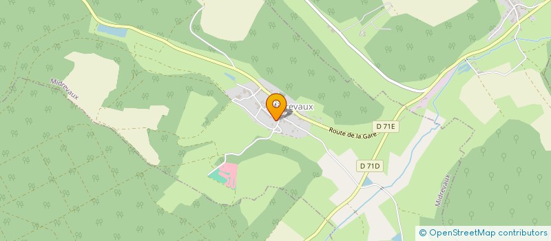 localisation de l'entreprise MONSIEUR DAMIEN BERTIN à MIDREVAUX