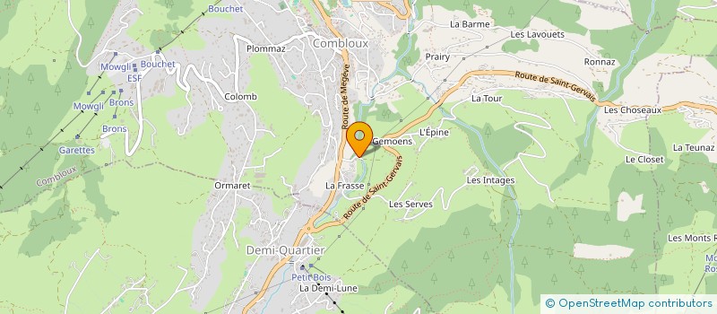 localisation de l'entreprise MONSIEUR DAMIEN BERTOLUZZI à COMBLOUX