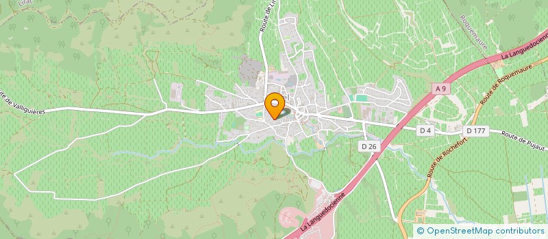 localisation de l'entreprise MONSIEUR DAMIEN BERTONCINO  TAVEL