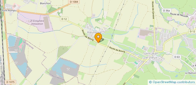 localisation de l'entreprise MONSIEUR DAMIEN BIDAL  SAINT-JEAN-LE-VIEUX