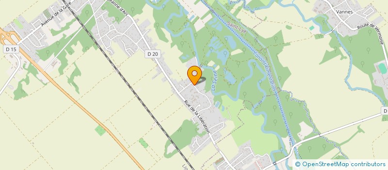 localisation de l'entreprise MONSIEUR DAMIEN BLAISE  SAINT-LYE