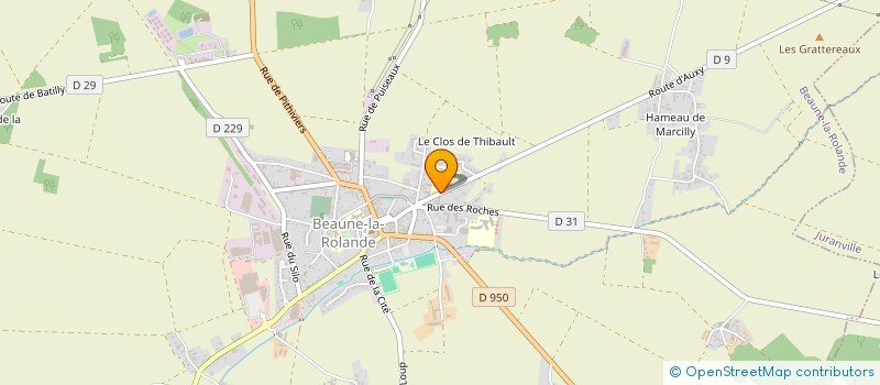 localisation de l'entreprise MONSIEUR DAMIEN BLANCHE  BOISCOMMUN