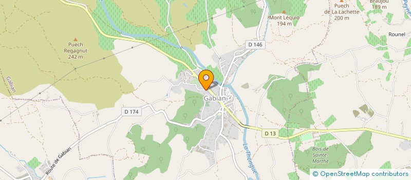 localisation de l'entreprise MONSIEUR DAMIEN BLANQUEFORT  GABIAN