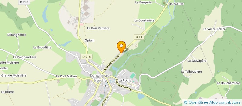 localisation de l'entreprise MONSIEUR DAMIEN BLONDEAU à LONGNY LES VILLAGES