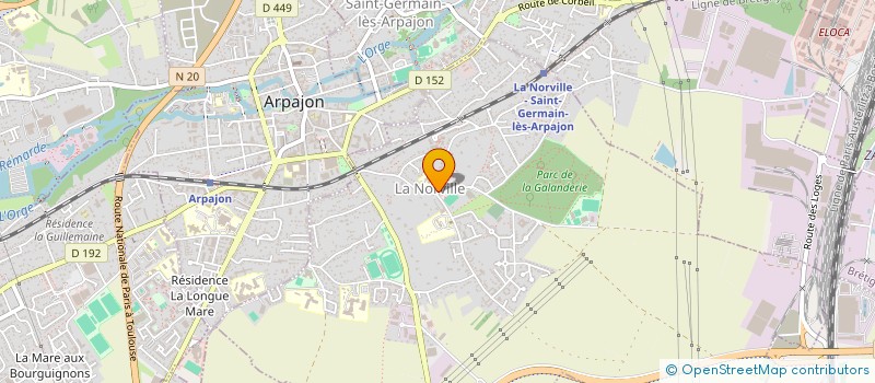 localisation de l'entreprise MONSIEUR DAMIEN BLOTIN  LA NORVILLE