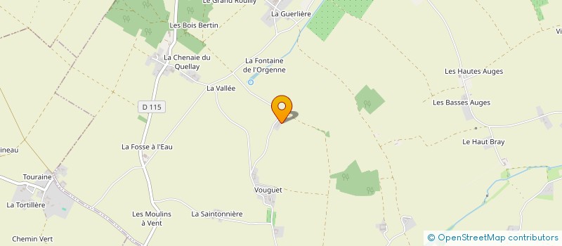 localisation de l'entreprise MONSIEUR DAMIEN BLUCHEAU  LIGRE