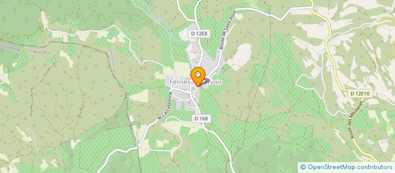 localisation de l'entreprise MONSIEUR DAMIEN BOCHATON  LA CAUNETTE