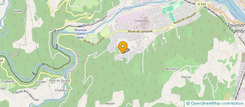 localisation de l'entreprise MONSIEUR DAMIEN BODART à TOURNON-SUR-RHONE