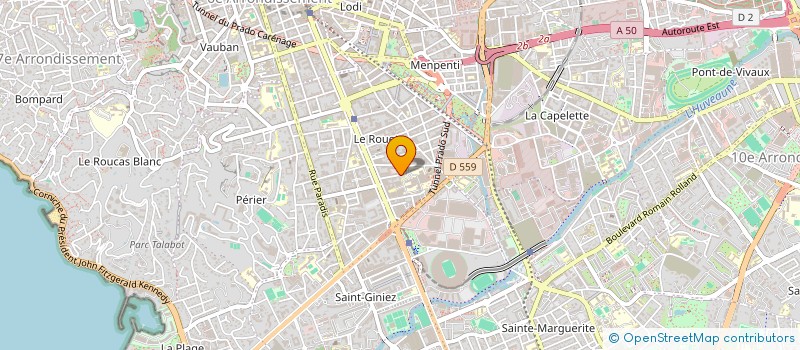 localisation de l'entreprise MONSIEUR DAMIEN BOIXO à MARSEILLE