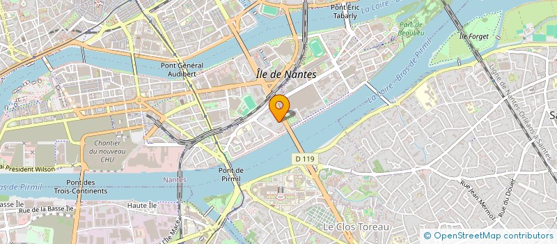 localisation de l'entreprise MONSIEUR DAMIEN BOKILO  NANTES