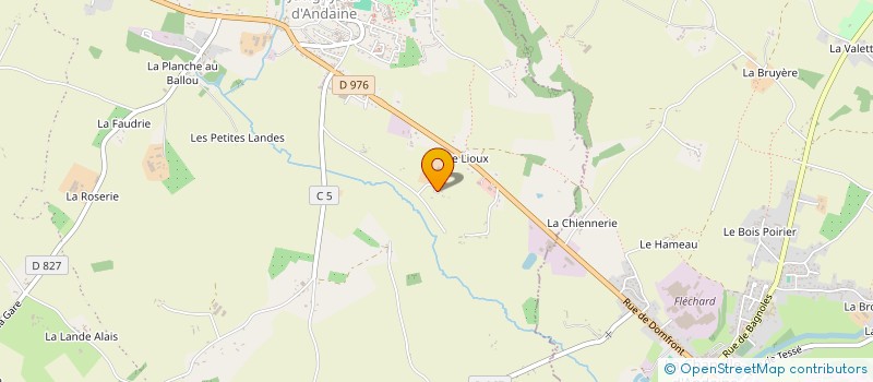 localisation de l'entreprise MONSIEUR DAMIEN BONNABESSE à JUVIGNY VAL D'ANDAINE