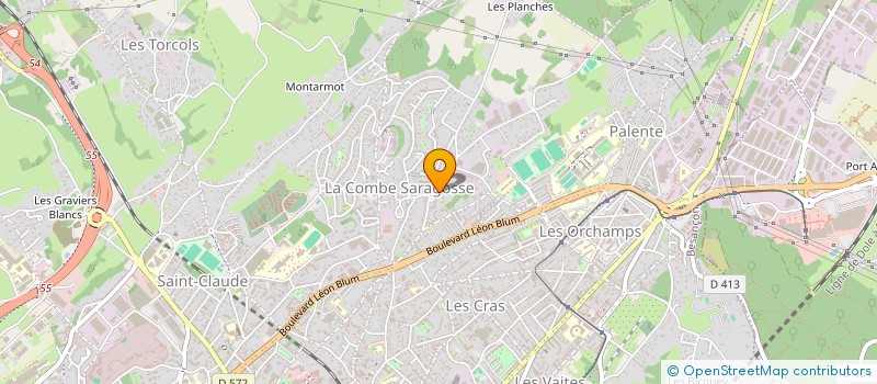 localisation de l'entreprise MONSIEUR DAMIEN BONNET  BESANCON