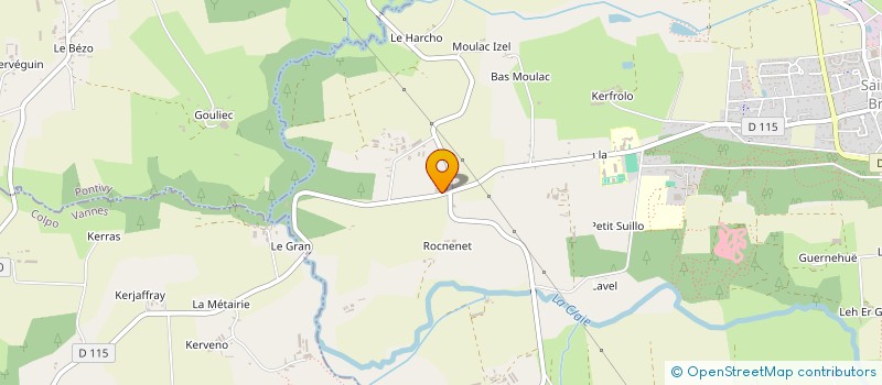 localisation de l'entreprise MONSIEUR DAMIEN BONNIOL  SAINT-JEAN-BREVELAY