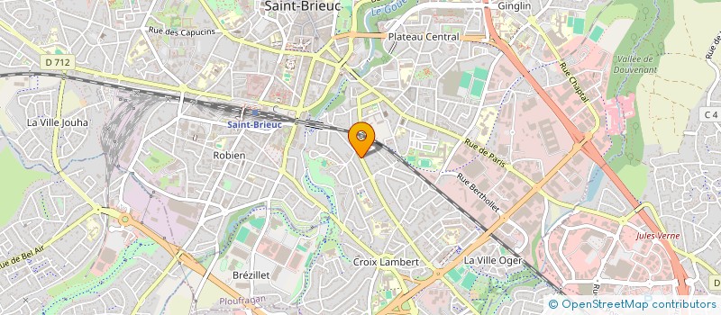 localisation de l'entreprise MONSIEUR DAMIEN BOTTE à SAINT-BRIEUC
