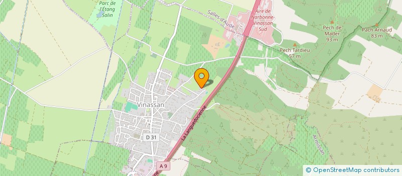 localisation de l'entreprise MONSIEUR DAMIEN BOUCABEILLE  VINASSAN