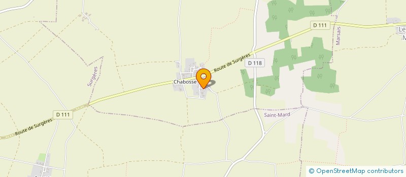 localisation de l'entreprise MONSIEUR DAMIEN BOUCARD  MARSAIS