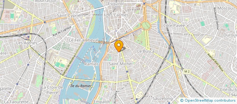 localisation de l'entreprise MONSIEUR DAMIEN BOUCHER à TOULOUSE