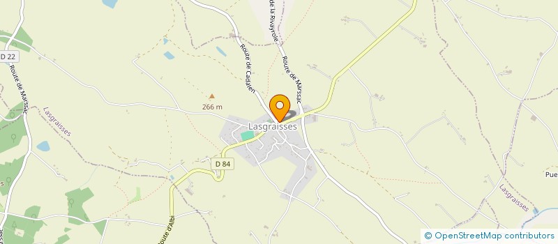 localisation de l'entreprise MONSIEUR DAMIEN BOUDET  GRAULHET