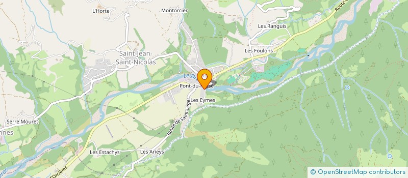 localisation de l'entreprise MONSIEUR DAMIEN BOUGEOT  CHAMPOLEON