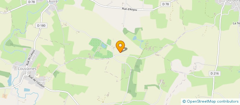 localisation de l'entreprise MONSIEUR DAMIEN BOUILLE  SEGRE-EN-ANJOU BLEU