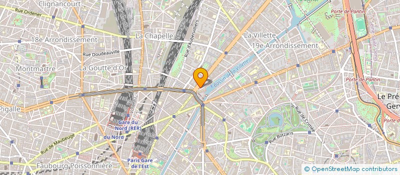 localisation de l'entreprise MONSIEUR DAMIEN BOURCHEIX  PARIS