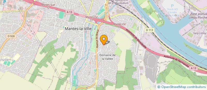 localisation de l'entreprise MONSIEUR DAMIEN BOURDON à MANTES-LA-VILLE