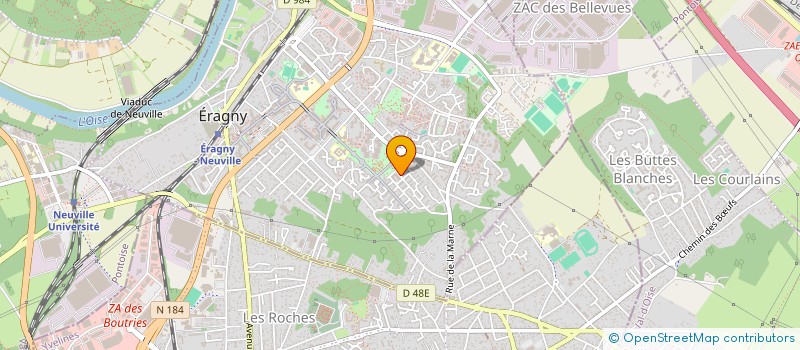 localisation de l'entreprise MONSIEUR DAMIEN BOURESCHE  ENNERY