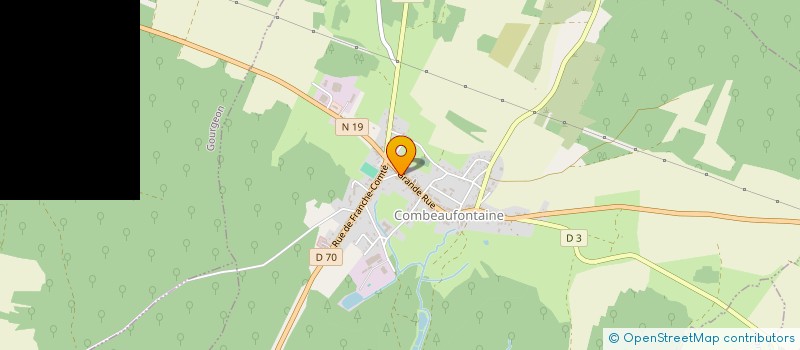 localisation de l'entreprise MONSIEUR DAMIEN BOURGOINT  ARBECEY