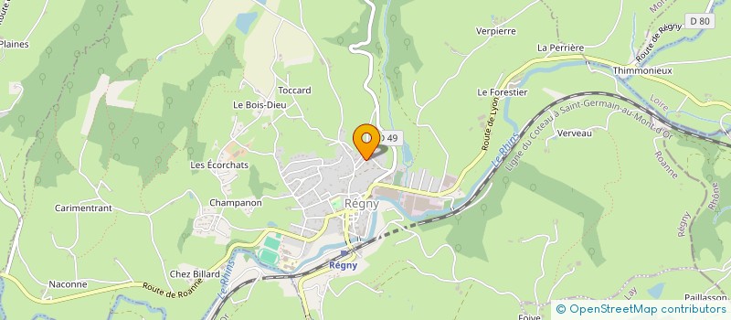 localisation de l'entreprise MONSIEUR DAMIEN BOURRAUSSAUD à RIORGES