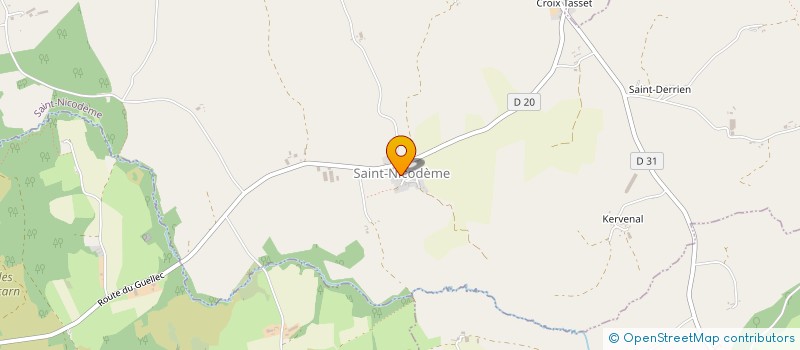 localisation de l'entreprise MONSIEUR DAMIEN BOURY  SAINT-NICODEME