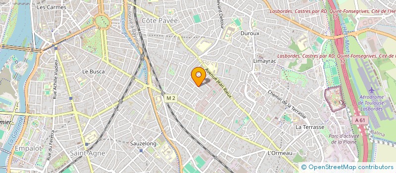 localisation de l'entreprise MONSIEUR DAMIEN BOUTONNET à TOULOUSE