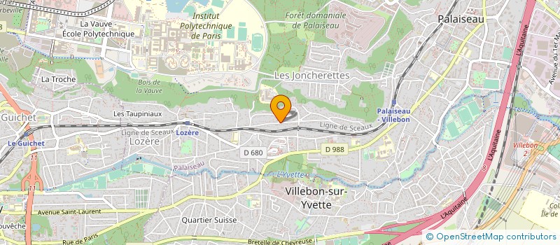 localisation de l'entreprise MONSIEUR DAMIEN BRENAC  PALAISEAU