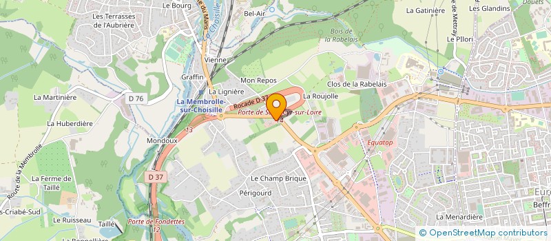 localisation de l'entreprise MONSIEUR DAMIEN BRETON à SAINT-CYR-SUR-LOIRE