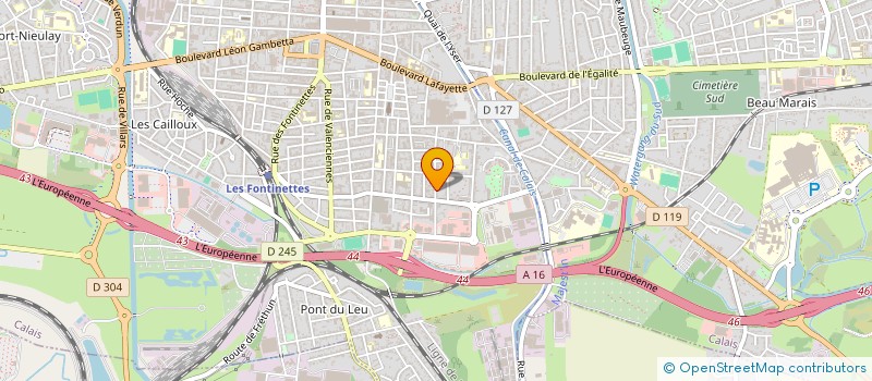 localisation de l'entreprise MONSIEUR DAMIEN BRIDENNE  RANG-DU-FLIERS