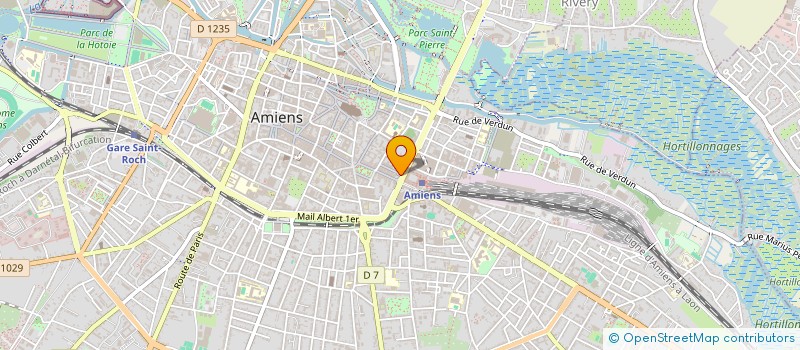 localisation de l'entreprise MONSIEUR DAMIEN BRISACQ  AMIENS