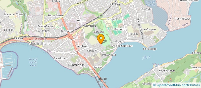 localisation de l'entreprise MONSIEUR DAMIEN BRISSAULT à LE RELECQ-KERHUON
