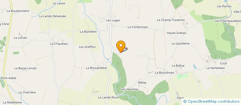 localisation de l'entreprise MONSIEUR DAMIEN BRIZE à BAZOUGES-LA-PEROUSE