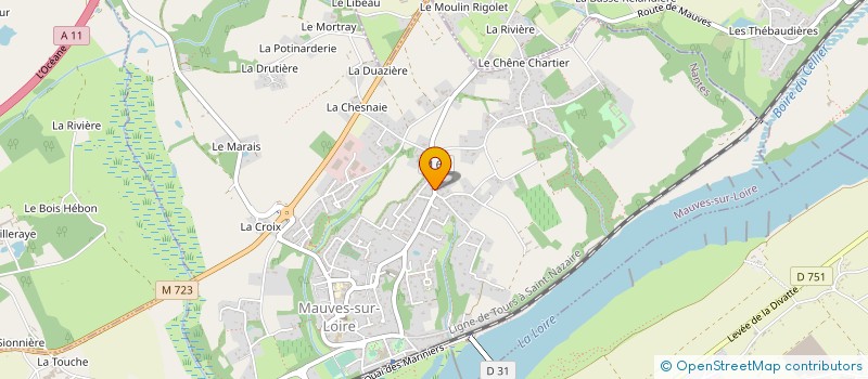 localisation de l'entreprise MONSIEUR DAMIEN BUGEON à SAINT-HERBLAIN
