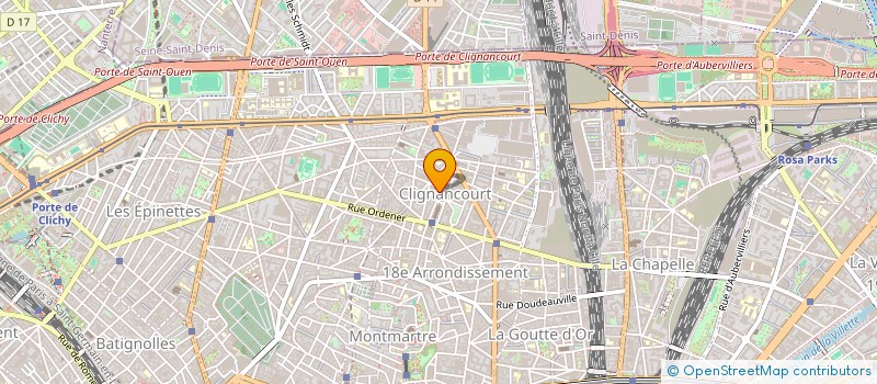 localisation de l'entreprise MONSIEUR DAMIEN BUTTAVAND  PANTIN