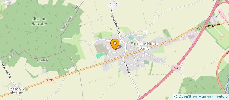 localisation de l'entreprise MONSIEUR DAMIEN CAMPENER à FONTAINE-NOTRE-DAME