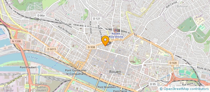 localisation de l'entreprise MONSIEUR DAMIEN CANAPLE  ROUEN