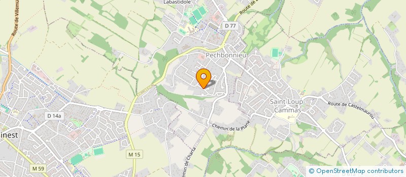localisation de l'entreprise MONSIEUR DAMIEN CAPELLE  PECHBONNIEU