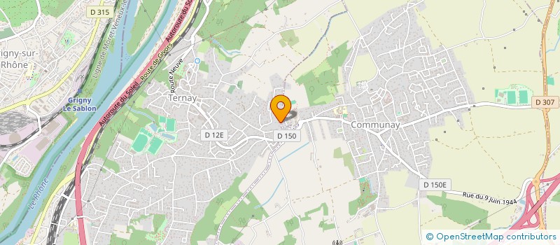 localisation de l'entreprise MONSIEUR DAMIEN CARADOT  TERNAY