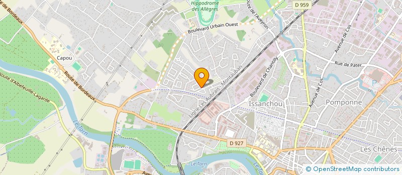 localisation de l'entreprise MONSIEUR DAMIEN CARENOU  MONTAUBAN