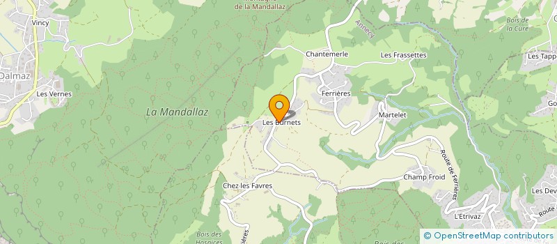 localisation de l'entreprise MONSIEUR DAMIEN CARETTE  ANNECY