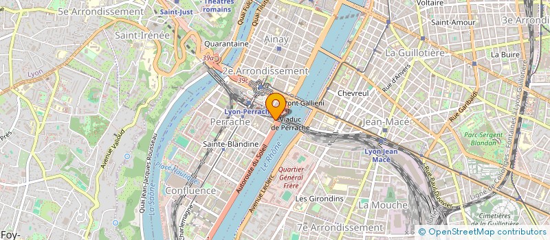 localisation de l'entreprise MONSIEUR DAMIEN CARRARA  LYON